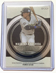 Red Socks MASATAKA YOSHIDA 2022 Premier Edition 02/50 NPB BUFFALOES EPOCH #a28