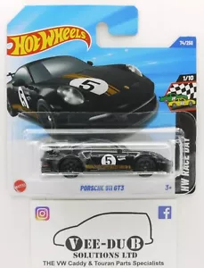 Hot Wheels Porsche 911 GT3 schwarz Hotwheels 2025 HYX17 NEU Short Card Race Day - Bild 1 von 1