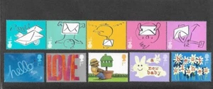 MNH GREAT BRITAIN GREETINGS STAMPS FOR POSTAGE VALUE £17.00 ***BELOW FACE*** - Picture 1 of 1