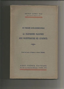 Ein osteodermopathisches Syndrom. Plikaturierte Dickydermie mit Pachyperiostose.. - Bild 1 von 1