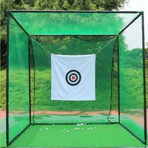 9.8ft Cube Golf Hitting Driving Cage Practice Net Training Aid Golf Target - Picture 1 of 12