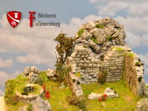 Bäckerei Falknersberg, Bausatz Spur N / Z Modelleisenbahn menbrf005 - Bild 1 von 3