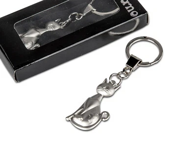 FORMANO Schlüsselanhänger Katze ca. 6 cm