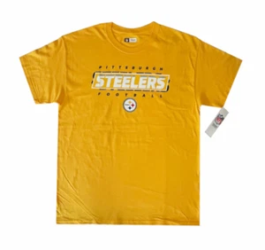 Herren NFL Pittsburgh Steelers Fußball kurzärmeliges T-Shirt NEU - Bild 1 von 5