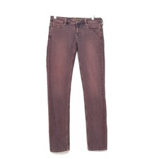 Super Skinny Purple Pink Blue Wash Jeans Size 9 Denim 31" Inseam Arizona Jean Co
