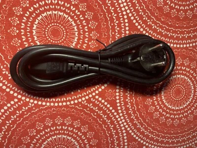 Well Shin 6'-3" Long Prong European Euro Power Cable WS-010 - Image 1 of 3