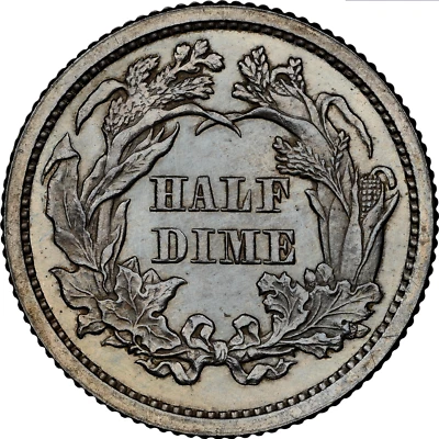 1873 NGC PR64 $950 at Huge Dealer🔴 $1,002 PCGS P.G.🔴✅ PROOF Seated Half Dime ✅ - Image 1 of 4