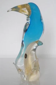 Stunning Murano Mid Century Modern Toucan Figure - Twentieth Century - Picture 1 of 10