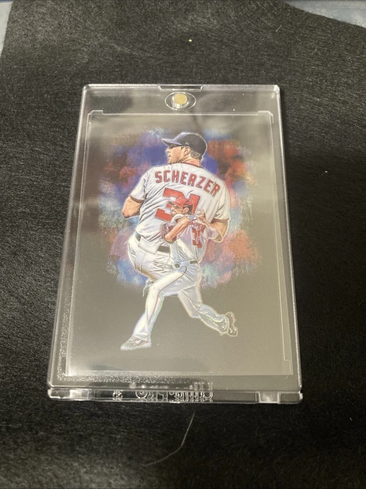 2019 Panini Prizm - Profiles #P9 Max Scherzer - Image 1 of 3