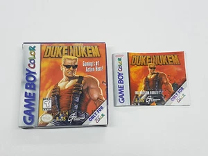 Duke Nukem authentische Original Nintendo Game Boy Farbbox & Handbuch * - Bild 1 von 24