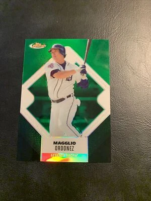 #23 Magglio Ordonez Detroit Tigers 2006 topps Finest and Refractor/199￼  B38b - Image 1 of 2