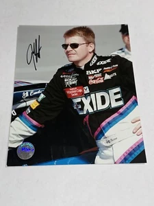 Jeff Burton ROUSH RACING EXIDE FORD #99 NASCAR LEGEND 8x10 autographed photo - Picture 1 of 1