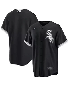 Nike Authentic Chicago White Sox MLB Baseball Black Jersey Men’s Size: M - Picture 1 of 6