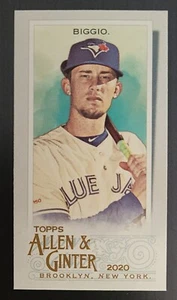2020 Topps Allen & Ginter MINI Cavan Biggio 258 Toronto Blue Jays - Picture 1 of 2