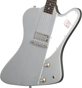 Epiphone Inspired by Gibson Guitar Custom 1963 Firebird I Silver Mist - Picture 1 of 8