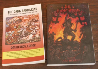 2 Robert E. Howard Critical Anthologies Edited by Don Herron One is Signed PBs - Imagem 1 de 4