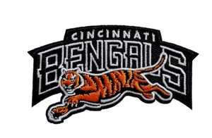 Cincinnati Bengals NFL Football Team Logo zum Aufbügeln Aufnäher Patch USA - Picture 1 of 3