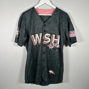 Washington Nationals Cherry Blossom Women's 40 Scofield #23 Baseball Jersey Grey - Picture 1 of 11