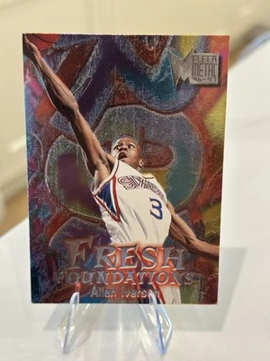 Baloncesto Fleer Metal 1996-97 Allen Iverson bases frescas SC8665 Foto 1 de 2
