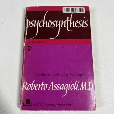 Psychosynthesis Paperback Robert Assagioli Esalen Book 1971 Psychology - Image 1 of 4
