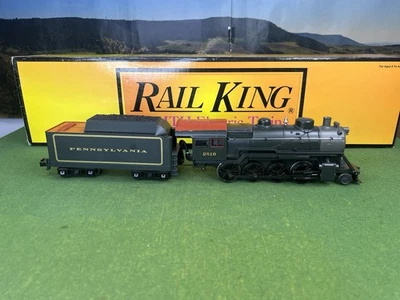 MTH RAILKING Pennsylvania 2-8-0 Steam Engine Proto-Sound 2.0 #8014 30-4103E-1 - Image 1 of 4