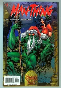 Man-Thing #3 ~ Marvel 1998 ~ Dematteis & Sharp - Christmas in Bedlam! Sehr guter Zustand/NM - Bild 1 von 2