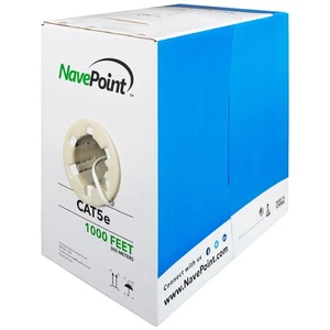 CAT5e 1000FT White 1-pack - Picture 1 of 3