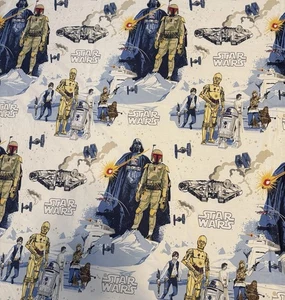 Pottery Barn Kids Star Wars Empire Strikes Back Darth Vader Twin Flat Sheet ONLY - Picture 1 of 11