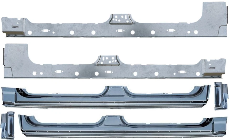 2004-2008 Ford Pickup F150 Inner Outer Rocker Panel Cab Corner Set 4 Dr Crew Cab - Imagem 1 de 1