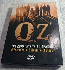 OZ Complete Third Season DVD 8 Episodes 3 Discs Prison Drama HBO 2003 Deleted - Bild 1 von 3