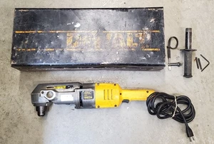 DeWalt DW124 Heavy Duty Right Angle 1/2" Stud & Joist Drill w/ Case & Attachment - Picture 1 of 19