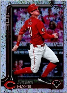 2025 Topps Series 2 Baseball - Sand Glitter - Austin Hays - #613 - Reds - Picture 1 of 2