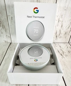 Google Nest G4CVZ Termostato Wi-Fi Programable - Gris Niebla - Caja y Accesorios - Imagen 1 de 11