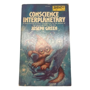 Conscience Interplanetary Joseph Green 1974 DAW 1. Vintage Zellstoff Sci-Fi Taschenbuch - Bild 1 von 5