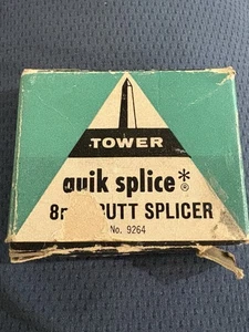 Vintage Tower Hudson Photographic Industries Quik Splice 8mm Film Butt Splicer - Bild 1 von 7