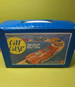 Valigetta porta auto vintage anni 70 Tara Toy Corp. 24 pressofusa con 1 vassoio - Foto 1 di 7