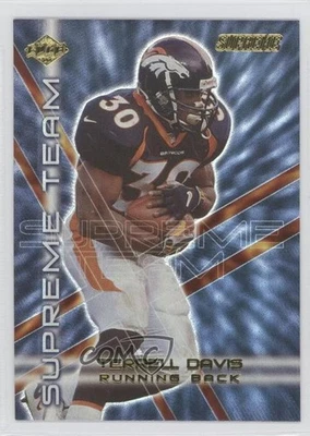 2000 Collector's Edge Supreme Supreme Team Terrell Davis #ST13 HOF - Image 1 of 2