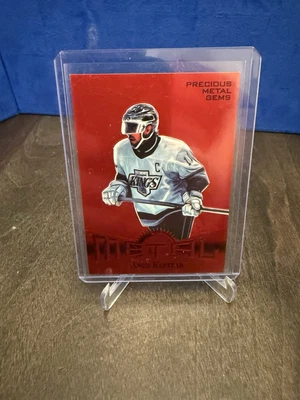 2024-25  Metal Universe - Anze Kopitar Red Retro Precious Metal Gems /100 - Image 1 of 2
