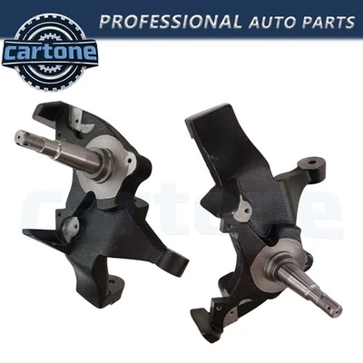 Pair 4" Front Lift Spindles for Chevy C1500 C2500 Suburban GMC C1500 1988 - 1999 - Изображение 1 из 4