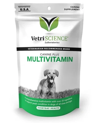 Canine Plus MultiVitamin, 30 Bite-Sized Chews 015VS-090091E-030 - Image 1 of 4