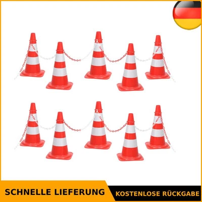 Verkehrskegel 50cm Verkehrsleitkegel Markierungskegel mehrere Auswahl vidaXL - Bild 1 von 4