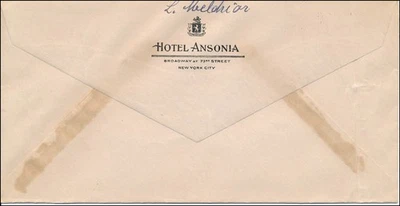 LAURITZ MELCHIOR - AUTOGRAPH ENVELOPE SIGNED - Image 1 of 2