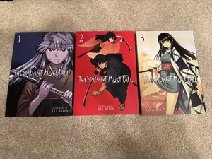 The Valiant Must Fall Manga Lot Volumes 1-3 Englisch  - Bild 1 von 3