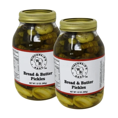 Wisconsin's Best - Bread N' Butter Pickles 32oz. (2 Pack) - Image 1 of 2