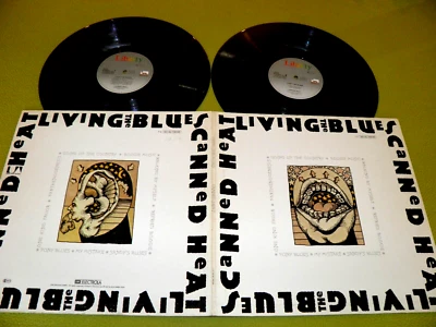 Canned Heat - Living The Blues IMPORT 2xLP NM Blues Rock John Mayall John Fahey - Image 1 of 2