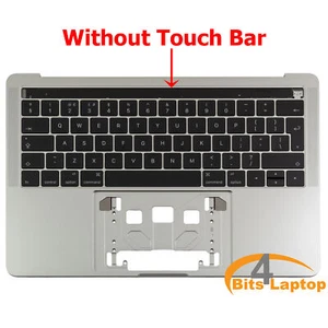 Funda superior plateada para MacBook Pro A1706 EMC 3071 + carcasas para teclado del Reino Unido finales de 2016 - Imagen 1 de 3