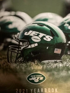 2021 NEW YORK JETS N.Y. YEARBOOK NFL FOOTBALL PROGRAM SUPER BOWL? HALL OF FAME - Picture 1 of 1