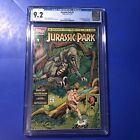 Jurassic Park #1 Cgc 9.2 1st Appearance Key George Perez Cover Topps Comic 1993