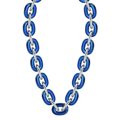 Jumbo Fan Chain Necklace - Dallas Cowboys Yankees Duke Blue Devils Dodgers Colts - Image 1 of 2