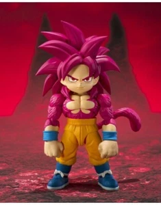 Bandai Dragon Ball Daima S.H.Figuarts 2025 Son Goku Mini Super Saiyan 4 nuovo - Imagen 1 de 6